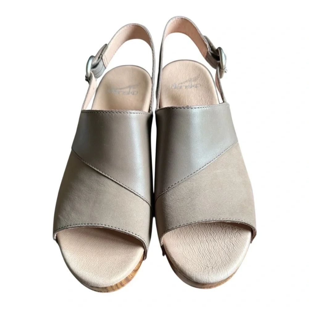 Women's Dansko Madalyn Stone Burnished Calf Leather - NEW